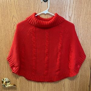 Carters red poncho